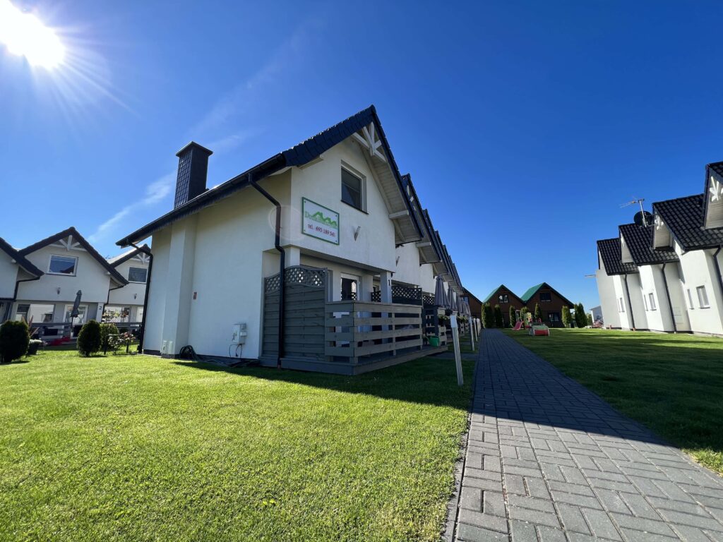 Domki Bursztynki z zewnątrz